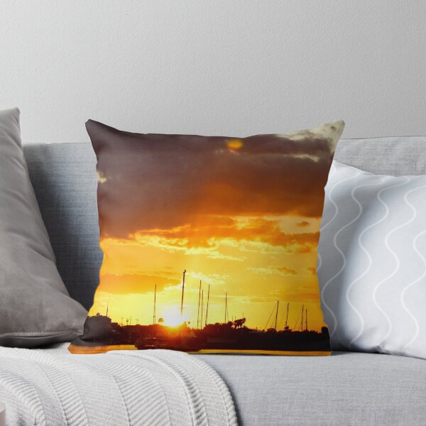 Item preview, Sailboat in Stunning Sunset designed and sold by banditandkoko.