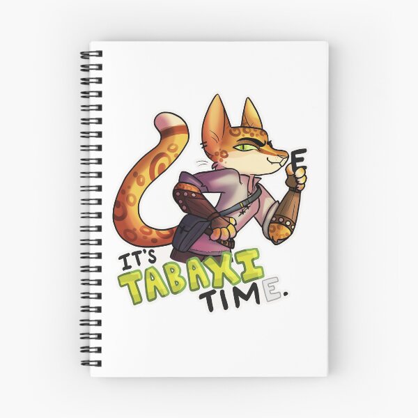 Item preview, It's Tabaxi Time. designed and sold by LivieToons.