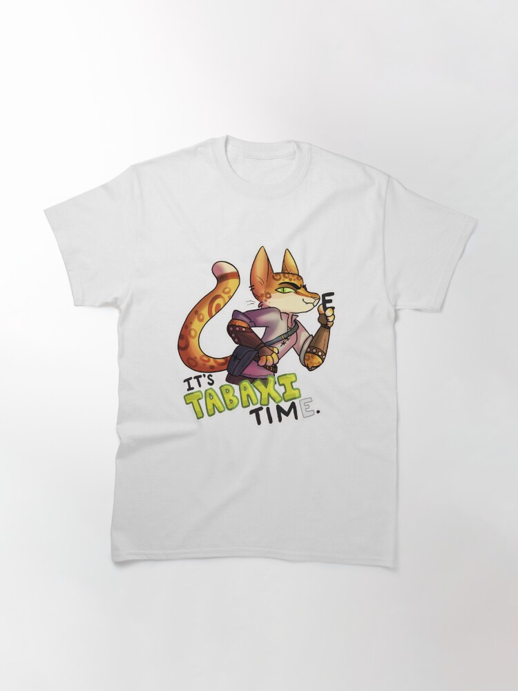 Alternate view of It's Tabaxi Time. Classic T-Shirt