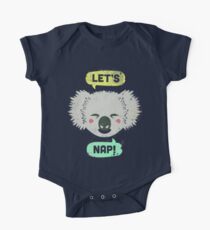 Sleepy Koala One Piece - Short Sleeve