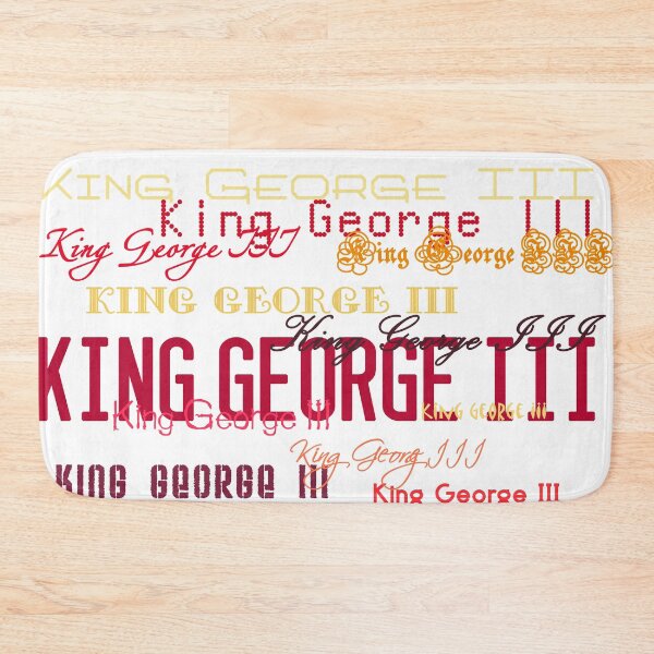 Item preview, King George III designed and sold by catarsiaffa.