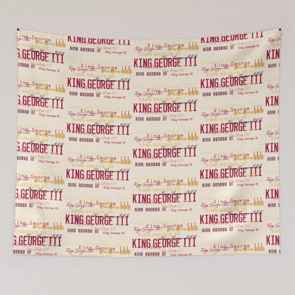 Item preview, King George III designed and sold by catarsiaffa.