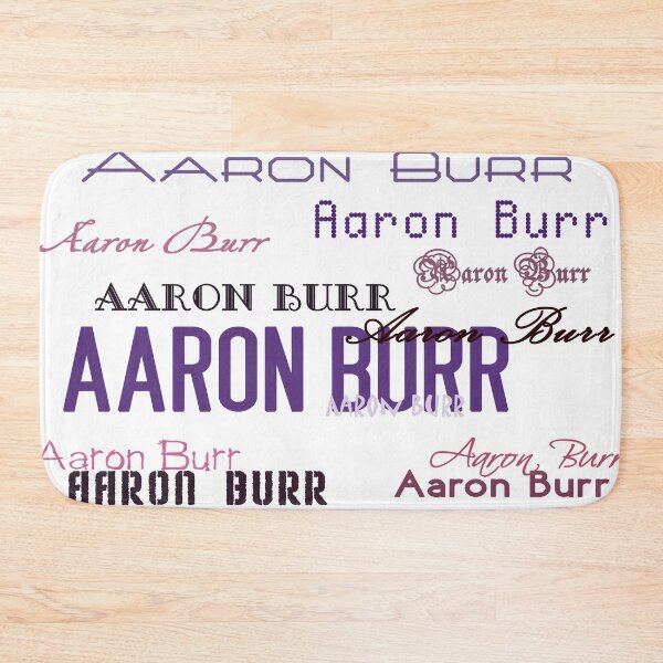 Item preview, Aaron Burr designed and sold by catarsiaffa.