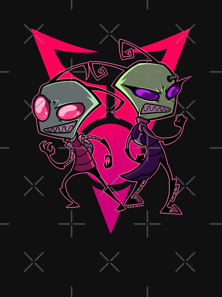 "Invader Zim Top of the Line" Tshirt for Sale by Keeiran Redbubble