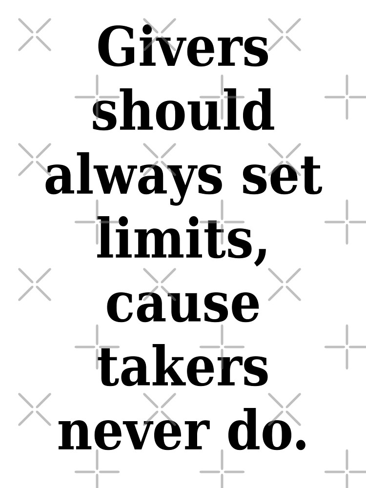 "Givers and takers" Poster for Sale by catarsiaffa Redbubble