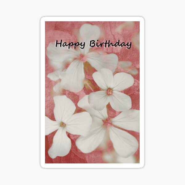 Happy Birthday Card 5 Sticker