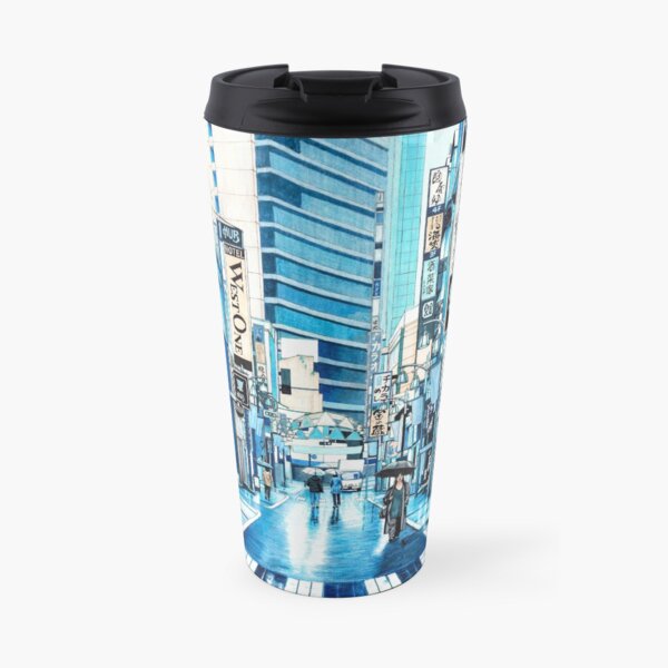 Rainy Day in Tokyo Travel Mug