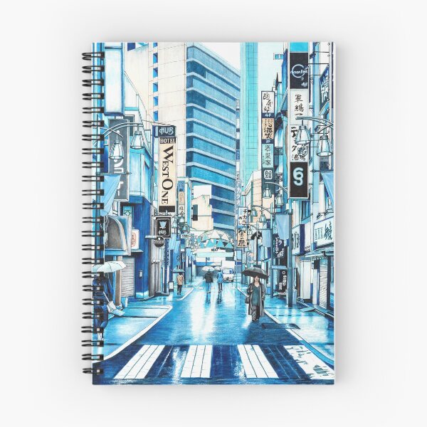 Item preview, Rainy Day in Tokyo designed and sold by ErinNicholls.