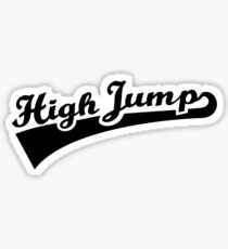 High jump Sticker