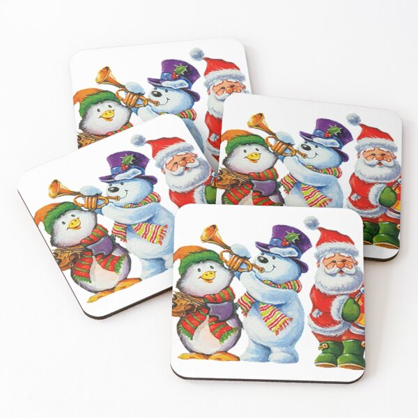 Item preview, Santa Claus - Snowman - Flightless - Bird - Christmas - Ornament - For Christmas designed and sold by kcandlish.