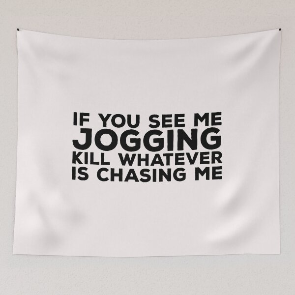 Item preview, Hate Jogging designed and sold by DeesDeesigns.