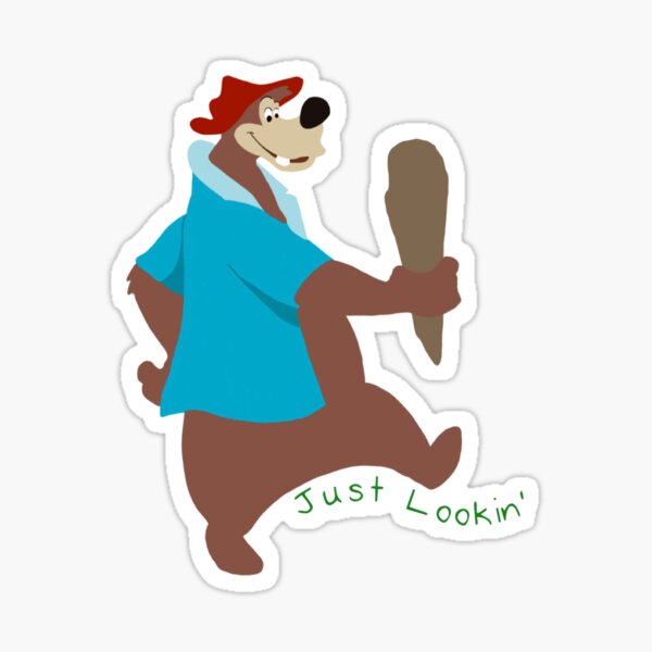 Just Lookin' Sticker
