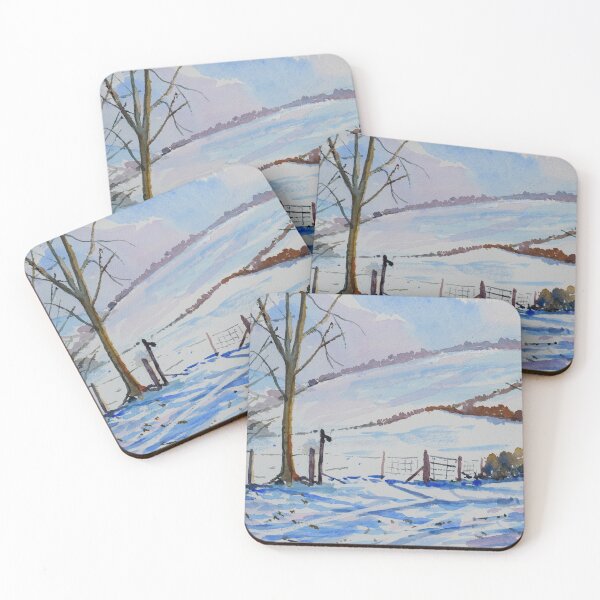 Item preview, Snow on the South Downs by Nick Clark designed and sold by HurstPainters.
