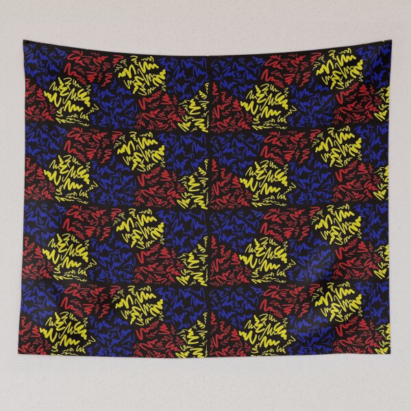 Item preview, Tricolor Squiggles designed and sold by ArtByLM.