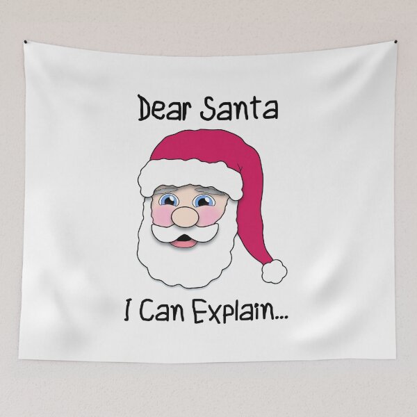 Item preview, Dear Santa, I Can Explain... designed and sold by DesignsofWhimsy.