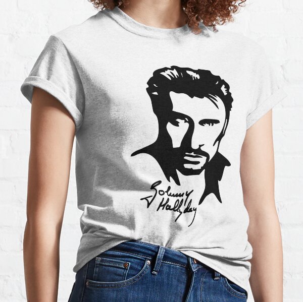 johnny hallyday t shirt