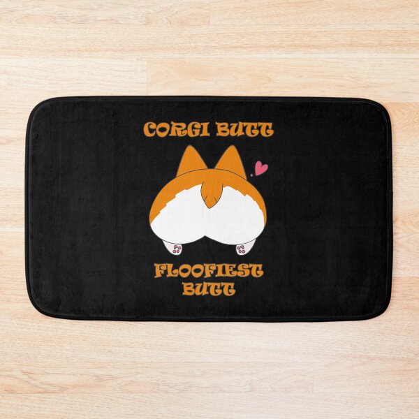 Item preview, Corgi Butt Floofiest Butt Heart designed and sold by DeesDeesigns.