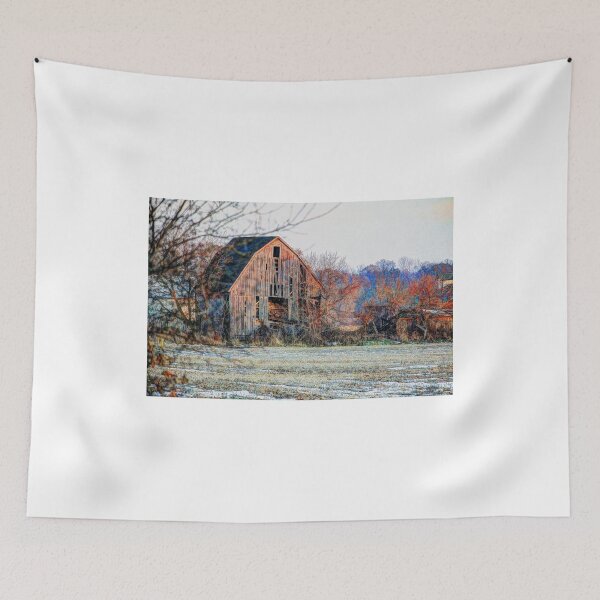 Item preview, "Sunset On The Farm" designed and sold by wiscbackroadz.