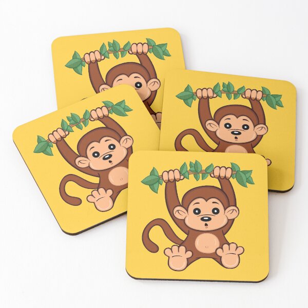 Item preview, Cute Cartoon Monkey designed and sold by toonanimal.