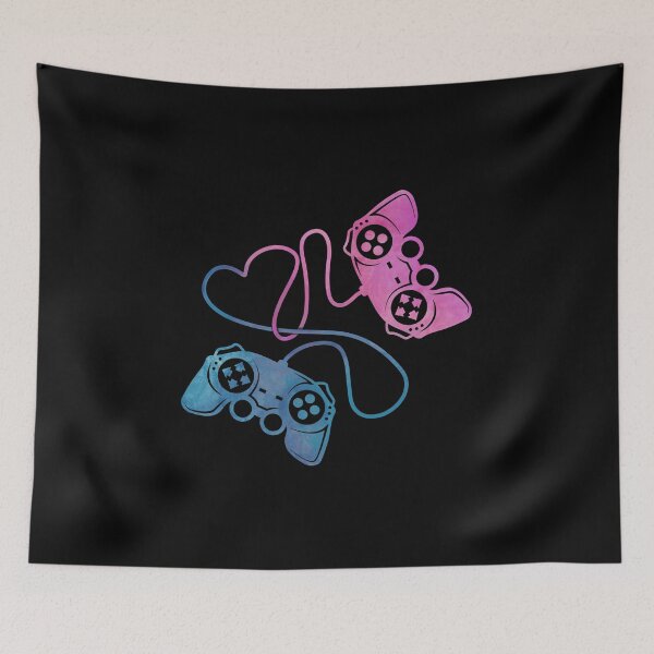 Item preview, Gaming Couple Game Controller designed and sold by DeesDeesigns.