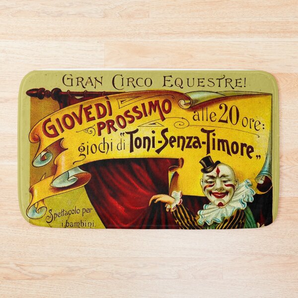 Item preview, CIRCUS CLOWN; Vintage Advertising Print designed and sold by posterbobs.