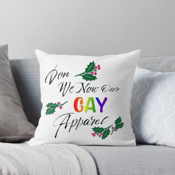 Item preview, Don We Now Our Gay Apparel LGBT Christmas Holiday designed and sold by DesignsofWhimsy.