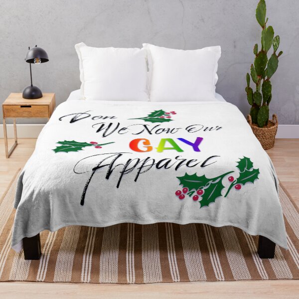 Item preview, Don We Now Our Gay Apparel LGBT Christmas Holiday designed and sold by DesignsofWhimsy.