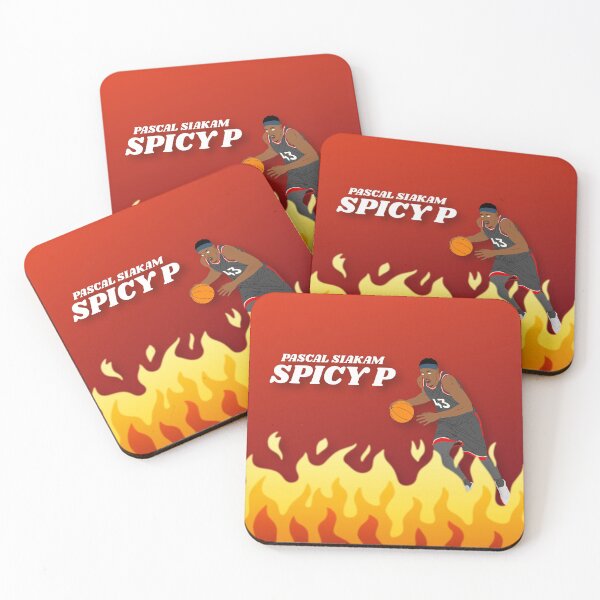Item preview, Pascal Siakam Toronto Basketball Spicy P designed and sold by sportsign.