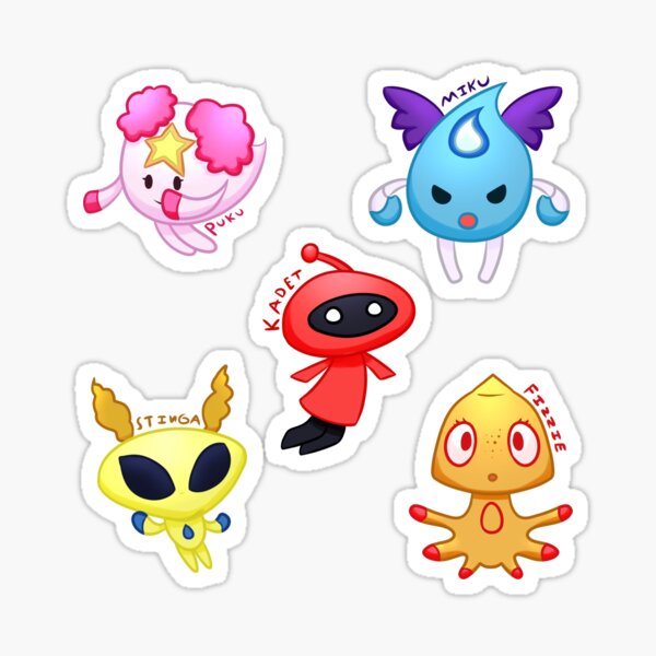 Aquapet Pals Sticker Pack By AnxotheDragon Sticker