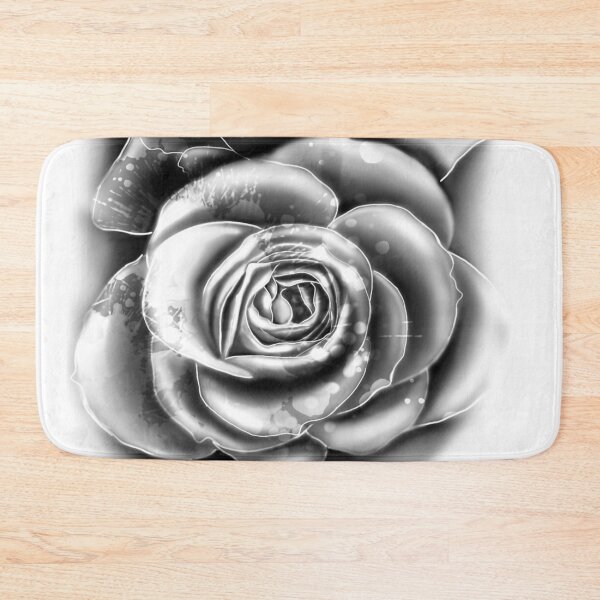 Item preview, Black and grey roses tattoo designed and sold by attracdionz.