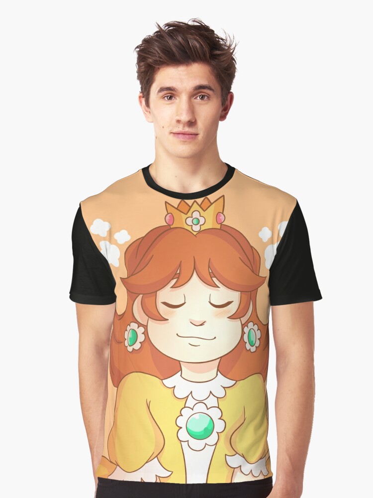 Princess Daisy T Shirt For Sale By Clyart Redbubble Princess Daisy Graphic T Shirts Mario Graphic T Shirts Video Games Graphic T Shirts