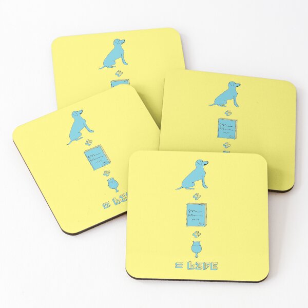 Item preview, Dogs + Books + Beer = Life designed and sold by draftinglizard.