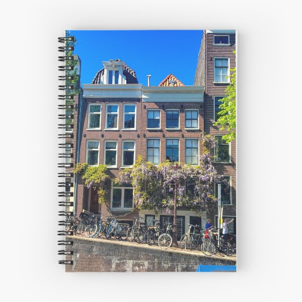 Item preview, Bikes alongside the Canal in Amsterdam designed and sold by WanderlustRD.