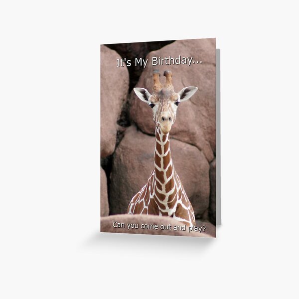 Kids Birthday Invitation Greeting Card