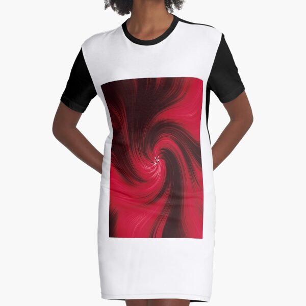 T-Shirt Fun Comic Uniesx Hyperspace Style Graphic T-Shirt Dress