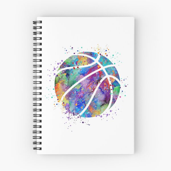 Item preview, Basketball Ball Colorful Watercolor designed and sold by LotusGifts.