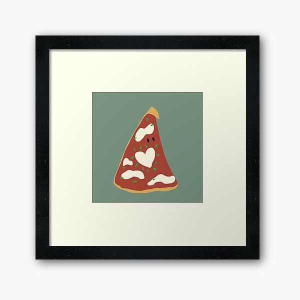 Pizza Love Framed Art Print