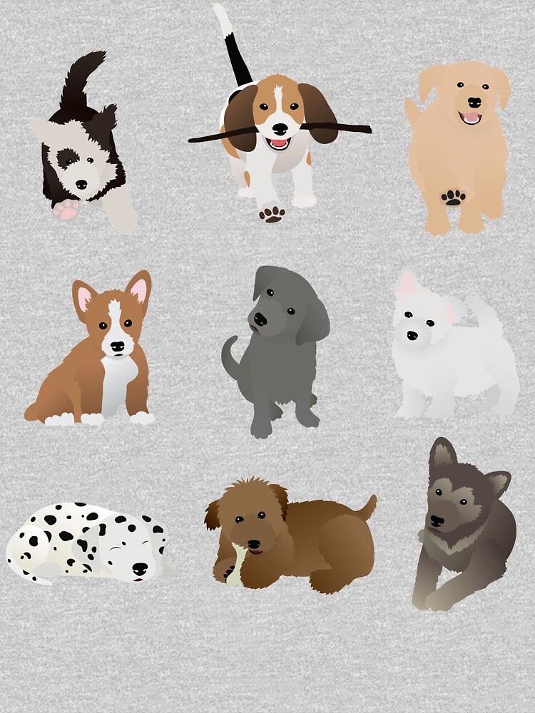 puppies (blue) by tandemsy