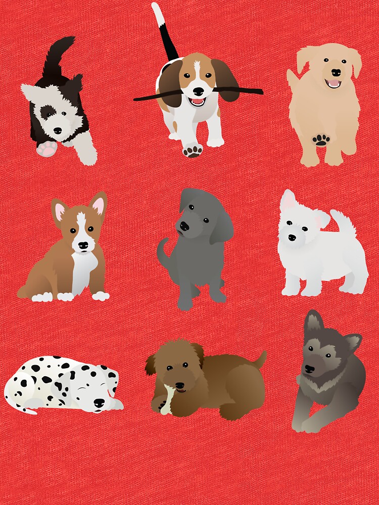 puppies (blue) by tandemsy