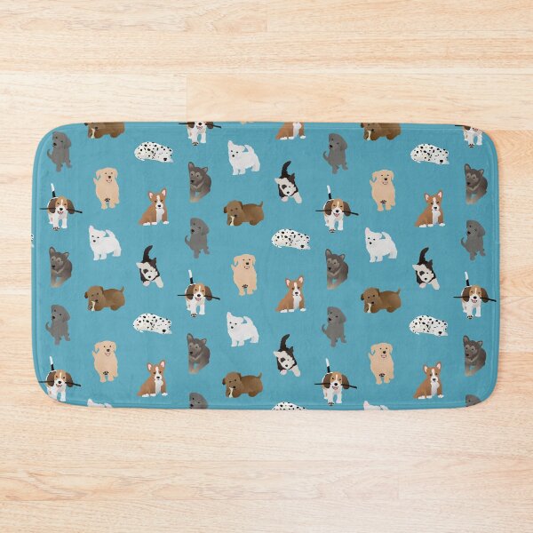 Item preview, puppies (blue) designed and sold by tandemsy.