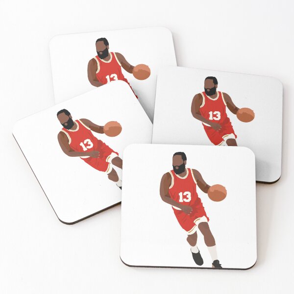 Item preview, James Harden in Classic Rockets Throwback Uniform designed and sold by ActualFactual.