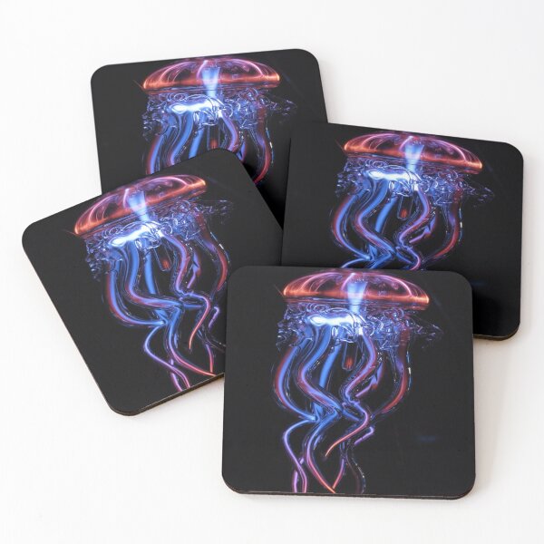 Artikelvorschau, Qualle Lichter entworfen und verkauft von leen12 Art Designs Prints.