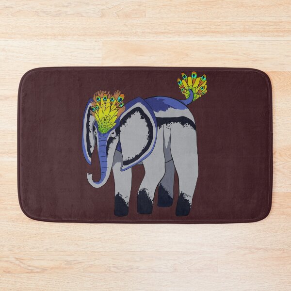 Item preview, Elephant Peacock :: Imaginary Creatures designed and sold by Platinumfrog.