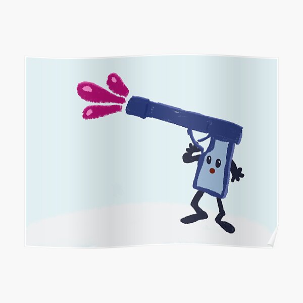 Misfit Jelly Squirt Gun Poster