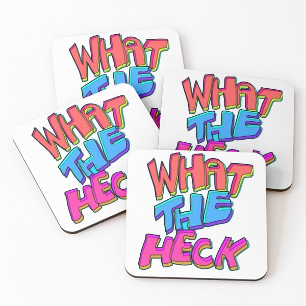 Item preview, What the heck! designed and sold by Lucy Leddy.