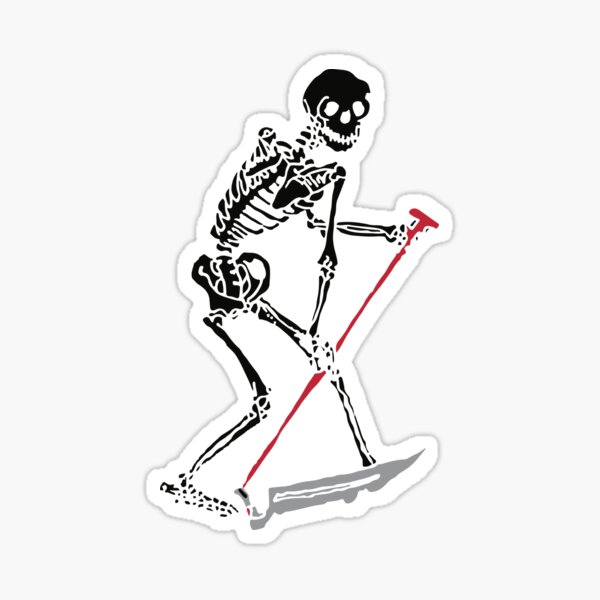 LiL PEEP Schemaposse Skeleton Sticker