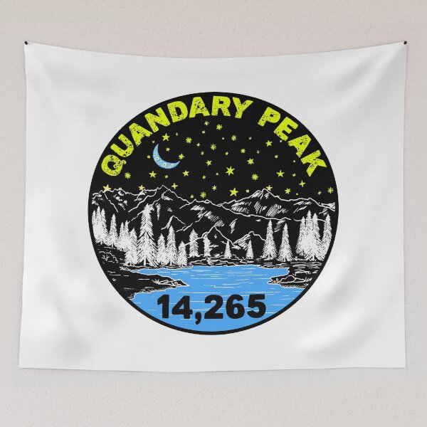 Item preview, Quandary Peak Colorado Rocky Mountains Ten Mile Range 14'er Fourteener designed and sold by DESTINATIONS DECAL.