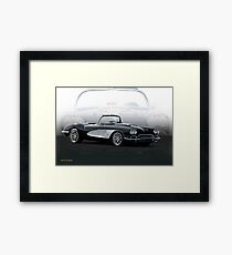 1958 Chevrolet Corvette 'Composite I' Framed Print