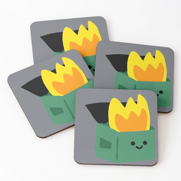 Item preview, Kawaii Dumpster Fire designed and sold by mikepop.
