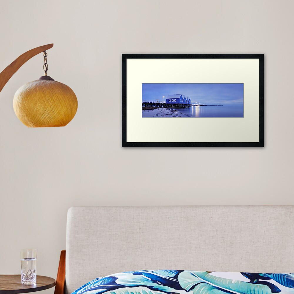Busselton Jetty, Western Australia Framed Art Print
